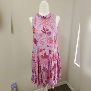 Free People Floral Slip Dress